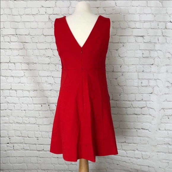 Kate Spade Dress Fit and Flare Red Size 10 NWT - Picture 3 of 8